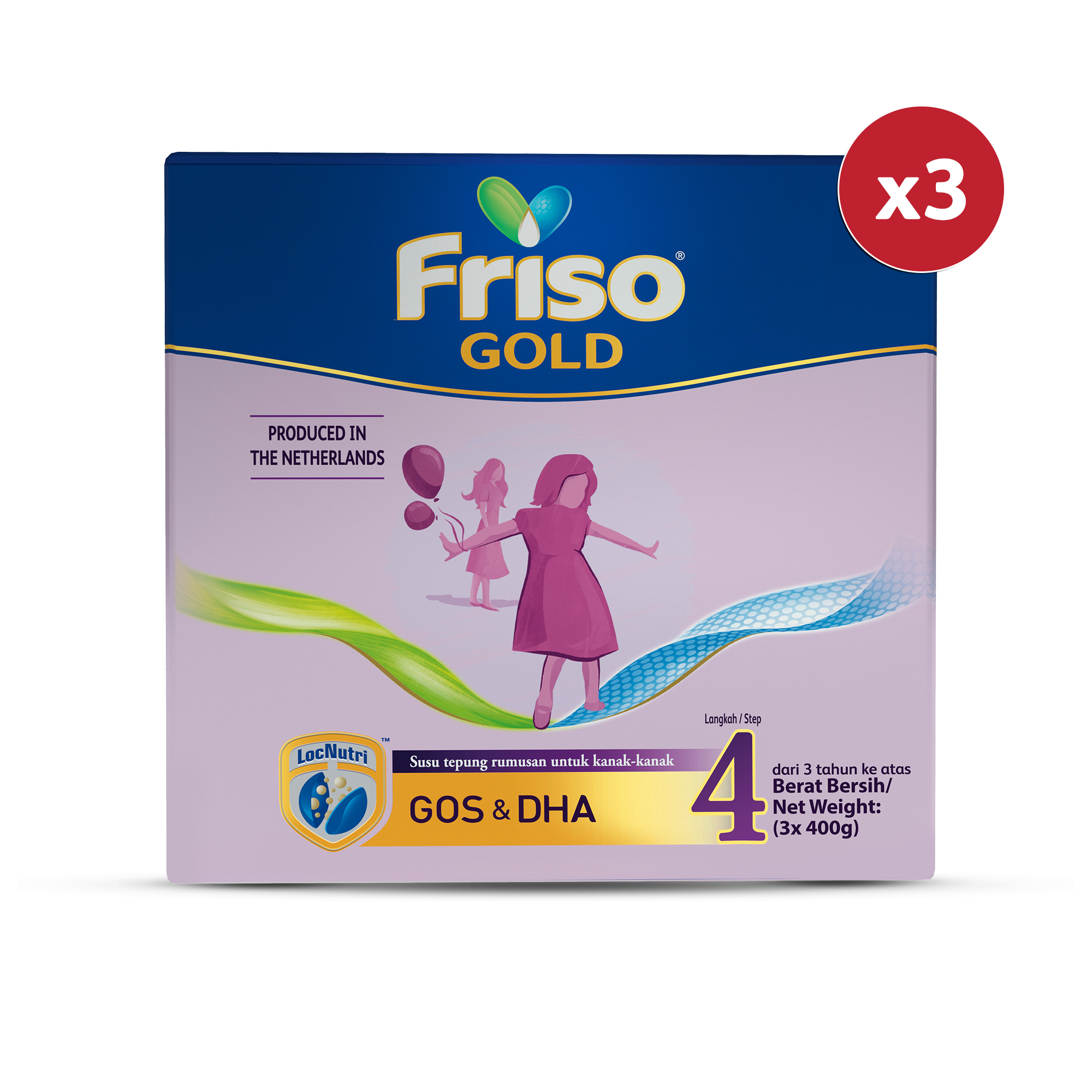 Friso Gold Step 4 1.2kg Triple Pack