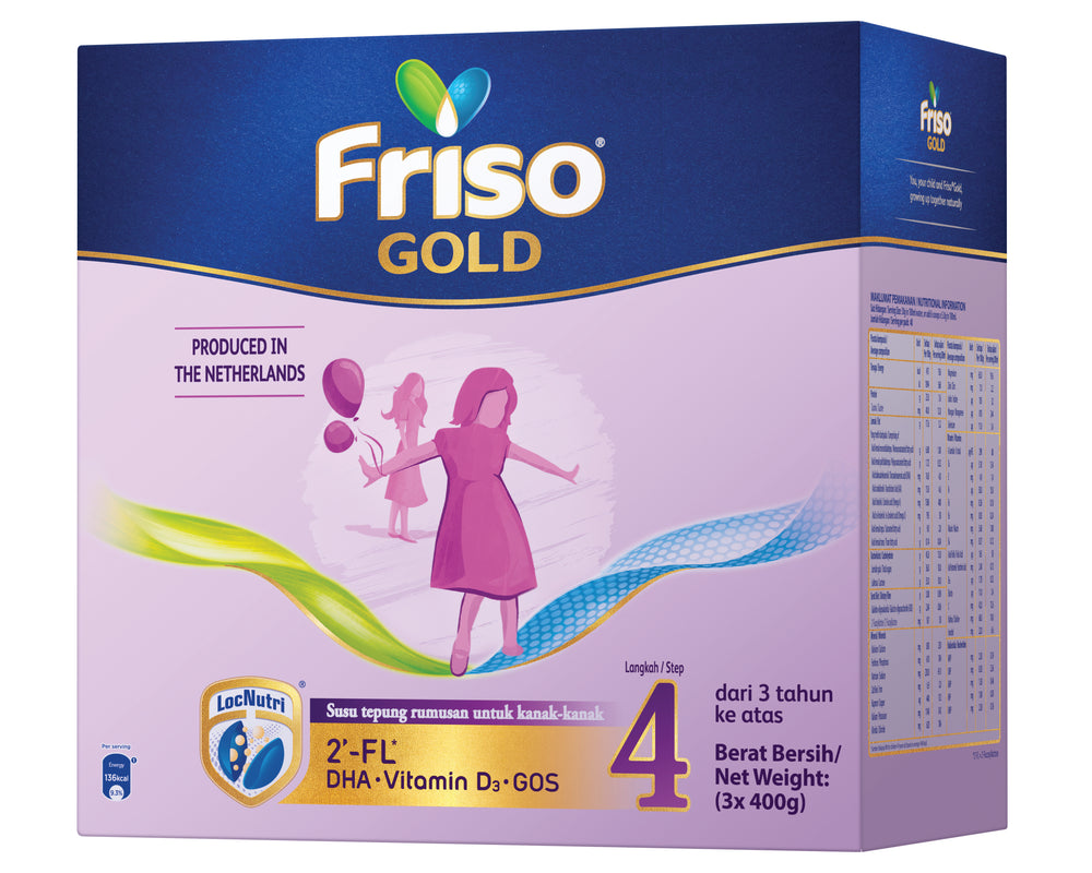 Friso Gold Step 4 1.2kg Triple Pack