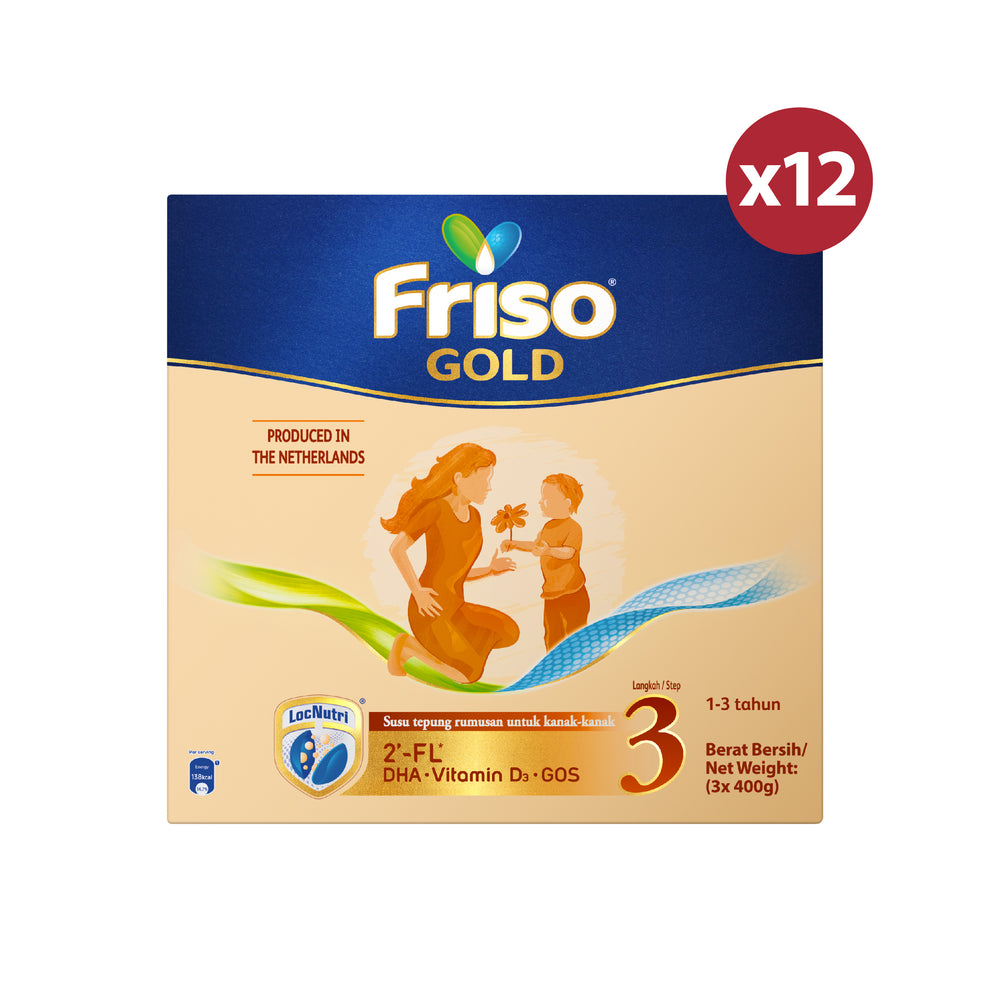 Friso Gold Step 3 1.2kg x 12