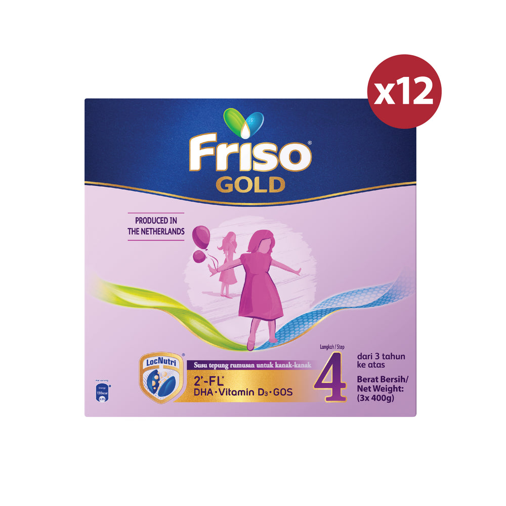 Friso Gold Step 4 1.2kg x 12