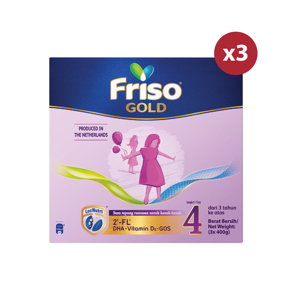 Friso Gold Step 4 1.2kg Triple Pack