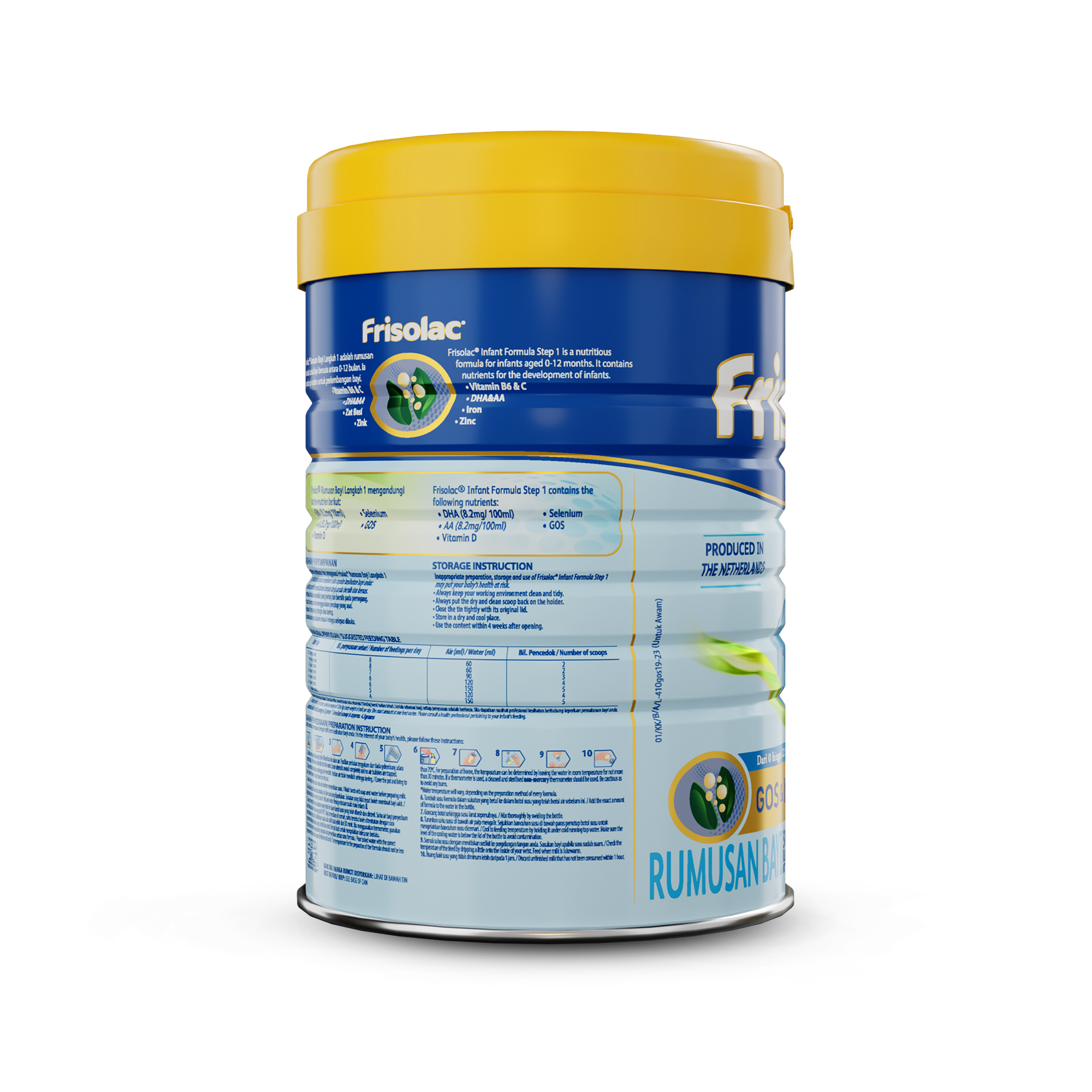 Frisolac Step 1 Infant Formula 900g