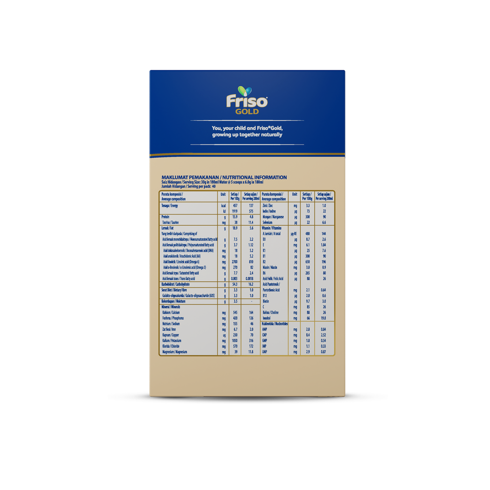 Friso Gold Step 3 1.2kg x 6