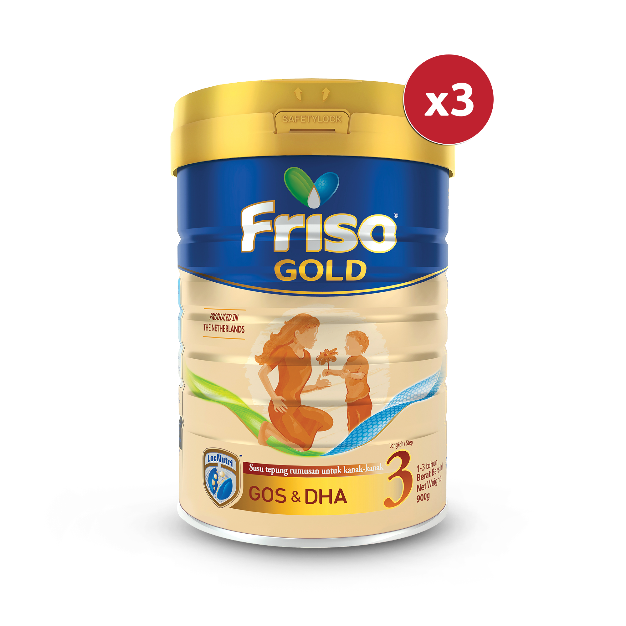 Friso Gold Step 3 900g Triple Pack