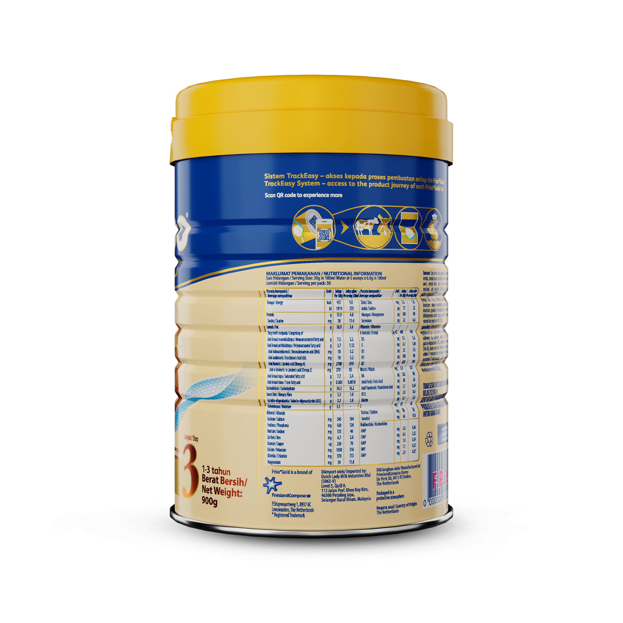 Friso Gold Step 3 900g