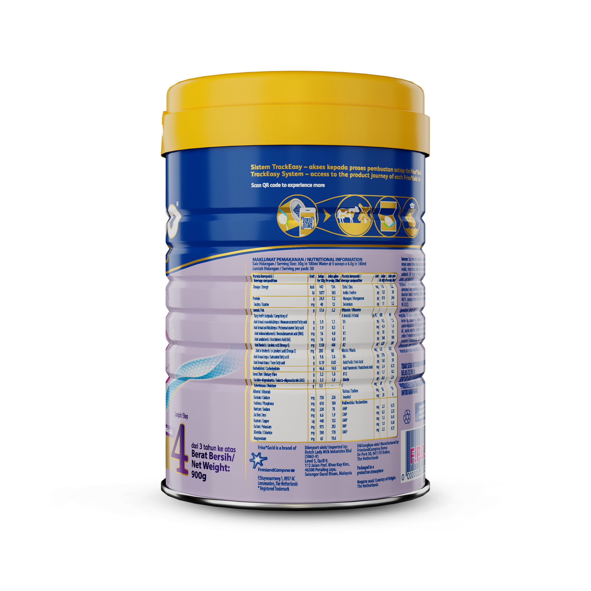 Friso Gold Step 4 900g